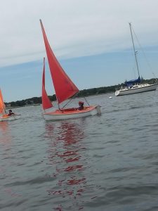 Access dinghys sailing