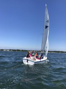 students sailing the capri bart p